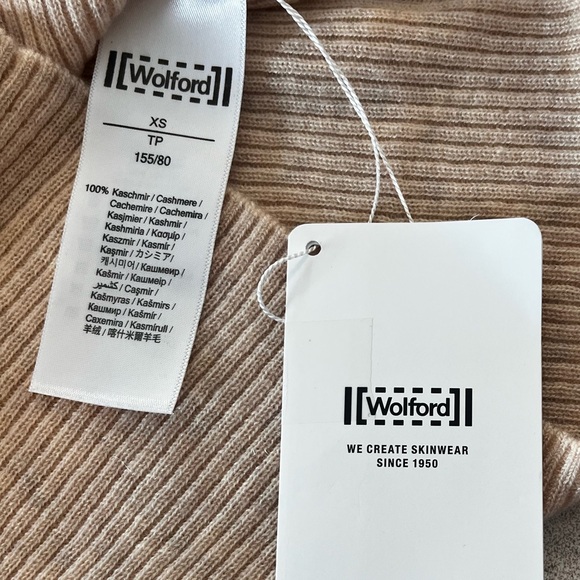 Wolford Beige Ribbed Knit Sweater - Picture 5 of 9